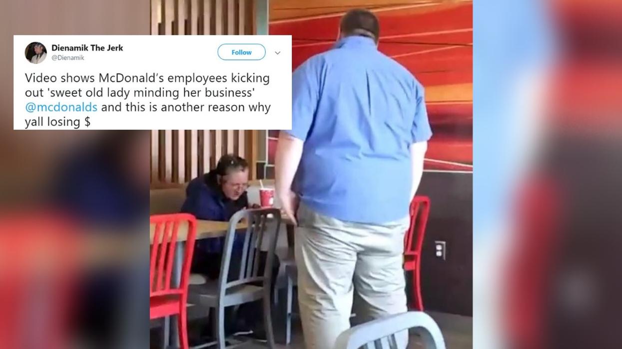 People Are Demanding Answers After Little Old Lady Eating Her Lunch Was Kicked Out By McDonald's Employees