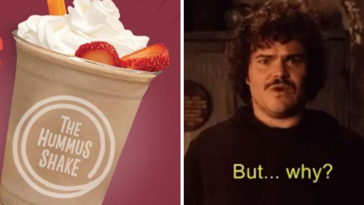 Vegan Milkshake Made From Hummus Is Getting A Hard Pass From Twitter