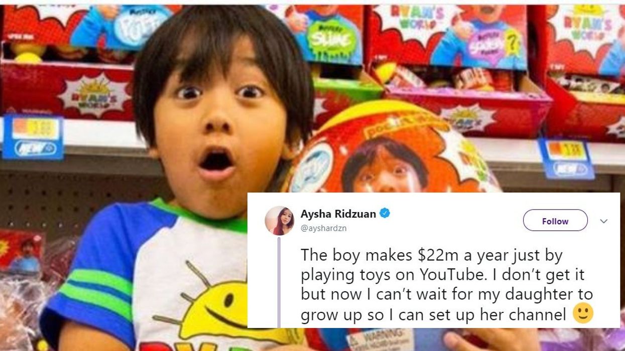 The Highest Paid YouTube Star Of The Year Is Just 7 Years Old—And We're Reassessing Our Lives