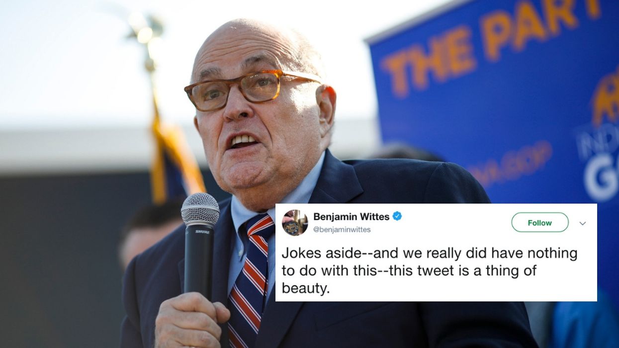 People Are Combing Through Rudy Giuliani's Old Tweets To Create More Websites—And They Struck Gold 😂