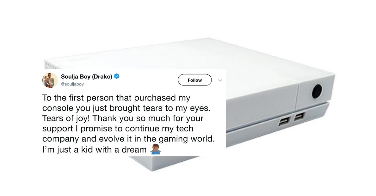 Soulja Boy Released His Own Video Game Console And It's Raising A Lot Of Questions