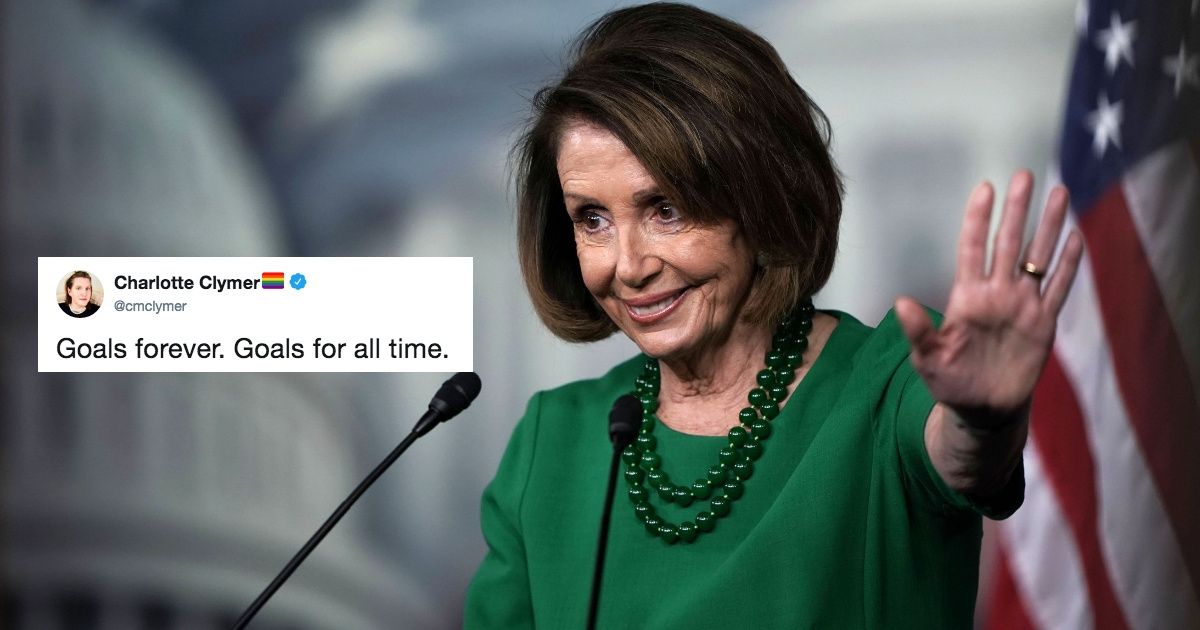 Viral Photo Captures Nancy Pelosi Leaving The White House Meeting With An Epic Swagger 🔥