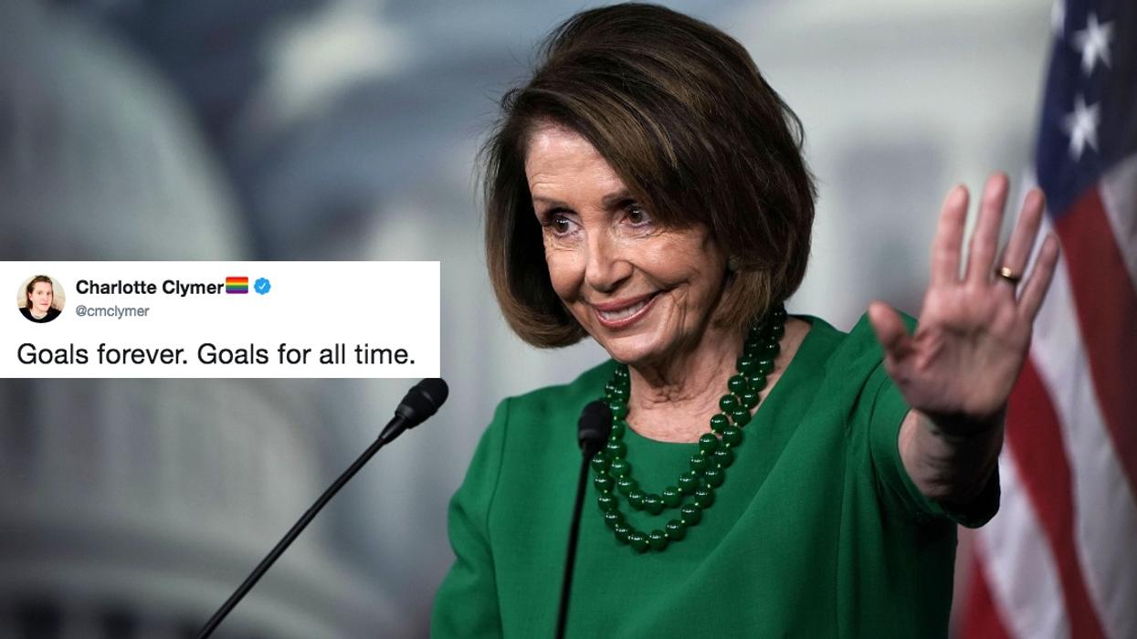 Viral Photo Captures Nancy Pelosi Leaving The White House Meeting With An Epic Swagger đ„