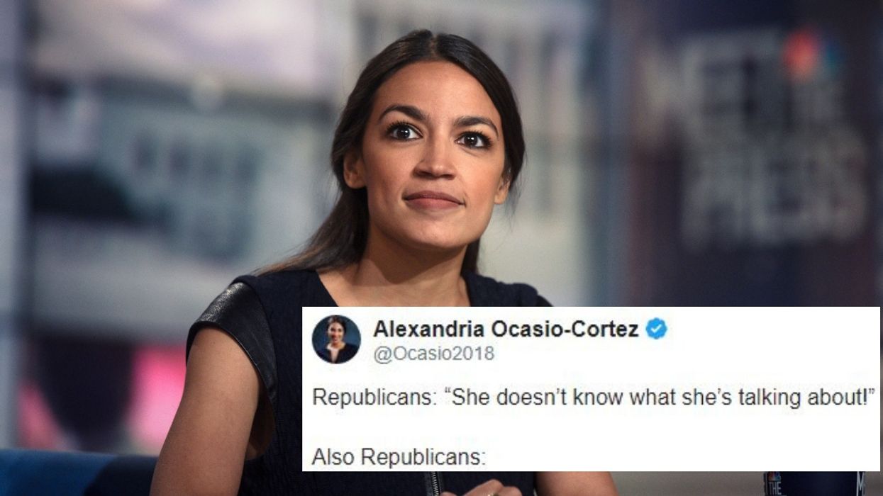 Alexandria Ocasio-Cortez Just Perfectly Shut Down Congressional Republicans Who Claim She Doesn't Know What She's Talking About 🔥
