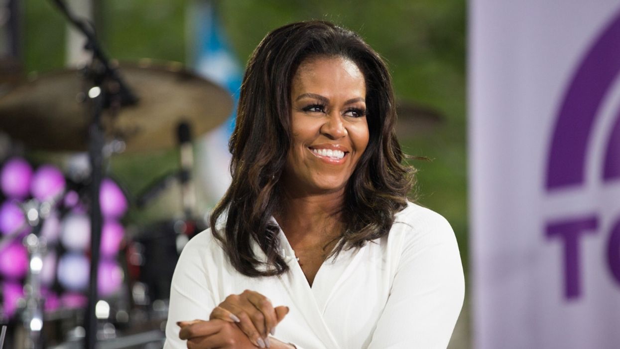 Michelle Obama Nails Fortnite's 'Orange Justice' Dance While Visiting Children's Hospital
