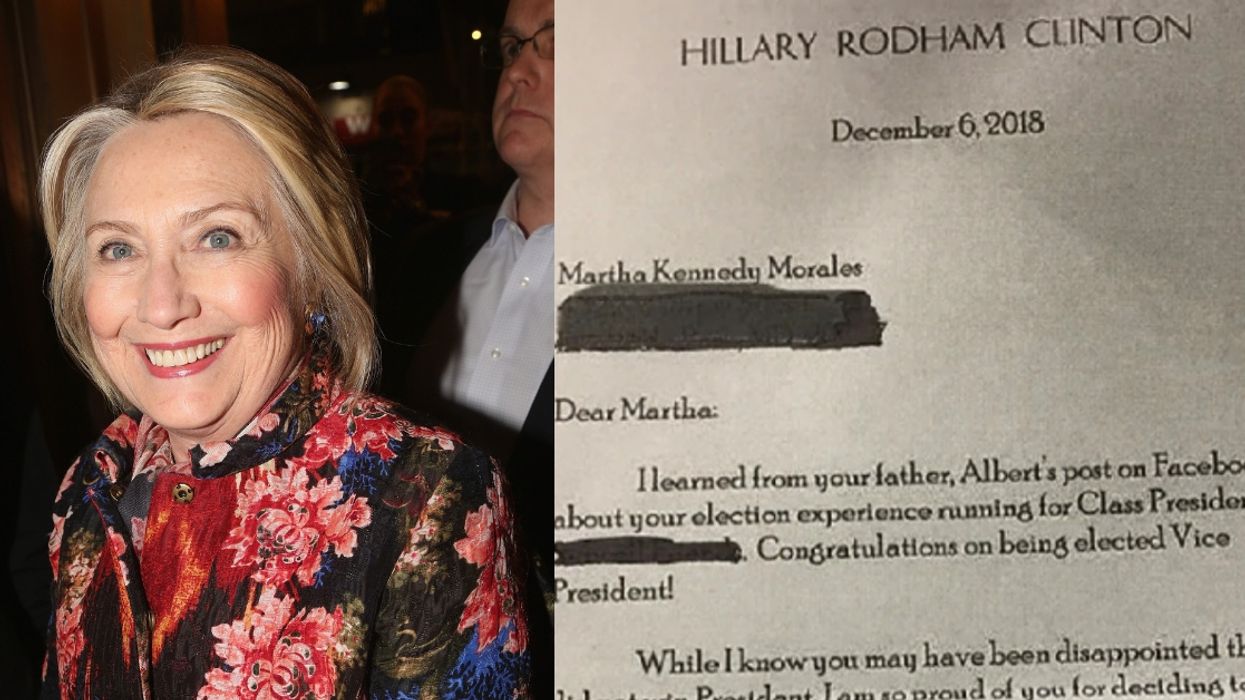 Hillary Clinton Pens Heartfelt Letter To 8-Year-Old Girl Who Lost Her Class Election By One Vote