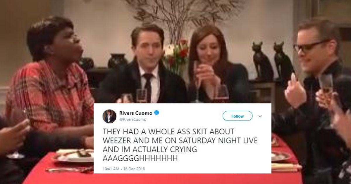 Weezer Was All About The SNL Sketch Making Fun Of Their Hardcore Fans 😂