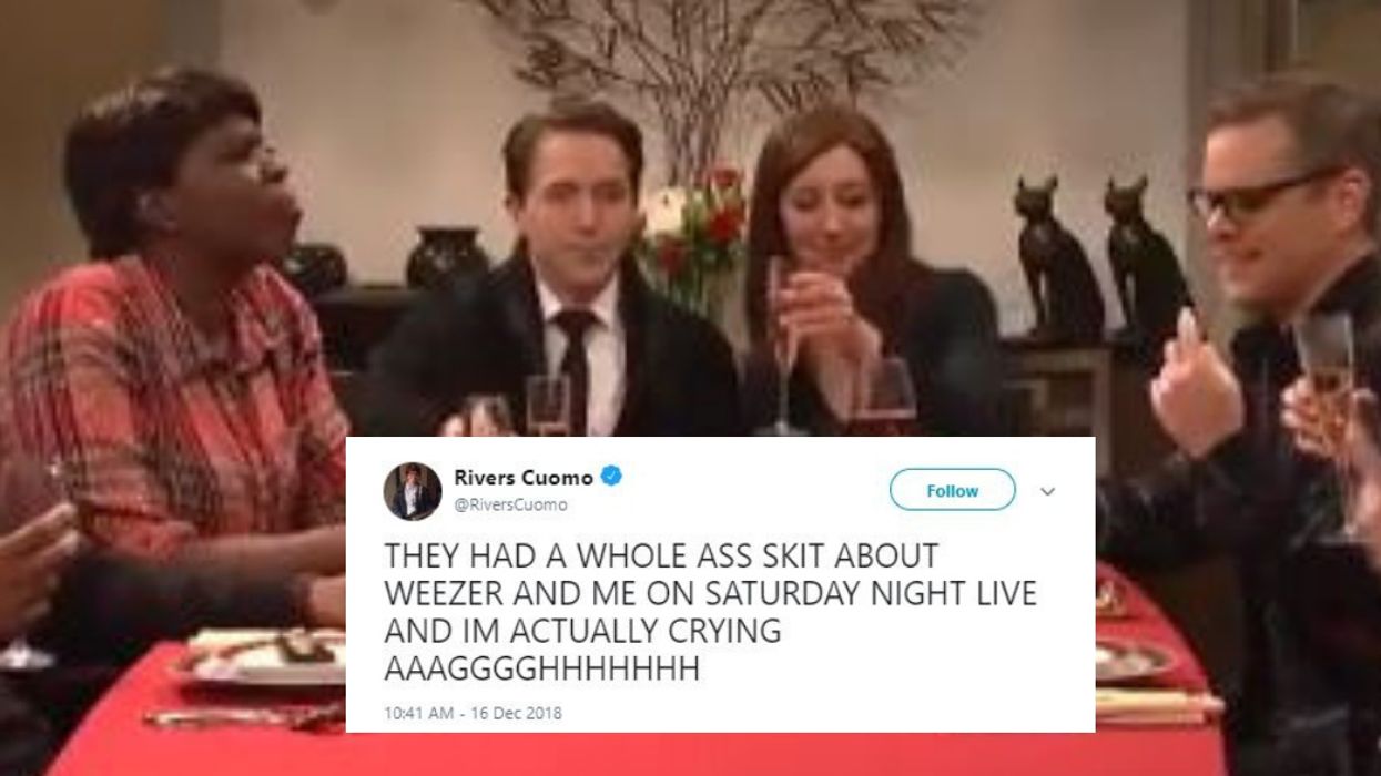 Weezer Was All About The SNL Sketch Making Fun Of Their Hardcore Fans 😂