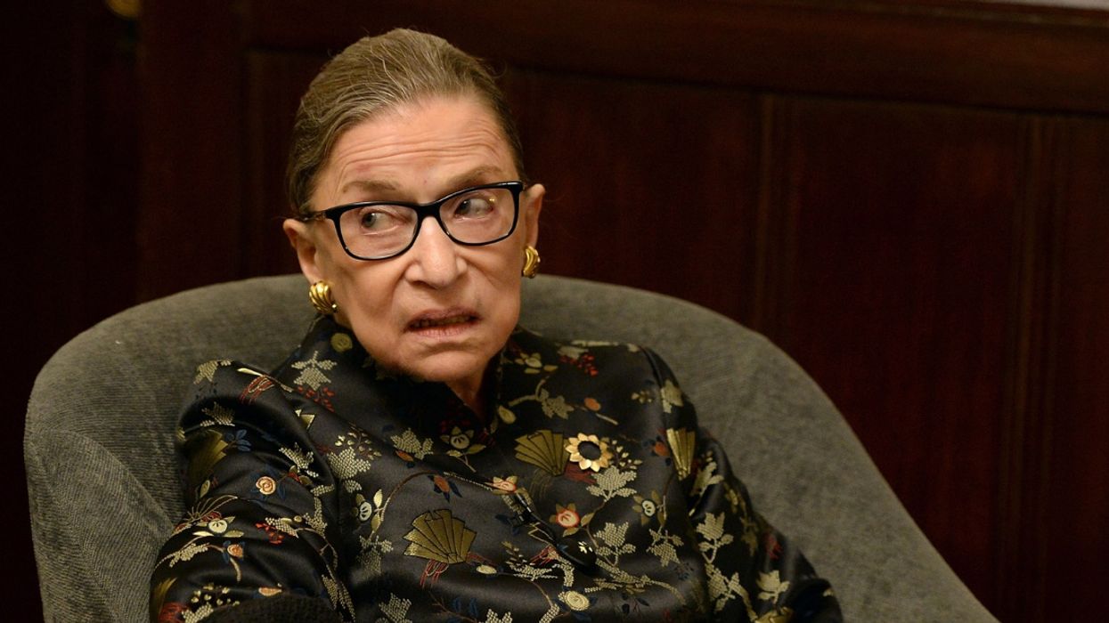 Ruth Bader Ginsburg Wore A Badass Gift From A Fan For Her Latest Supreme Court Portrait 🔥