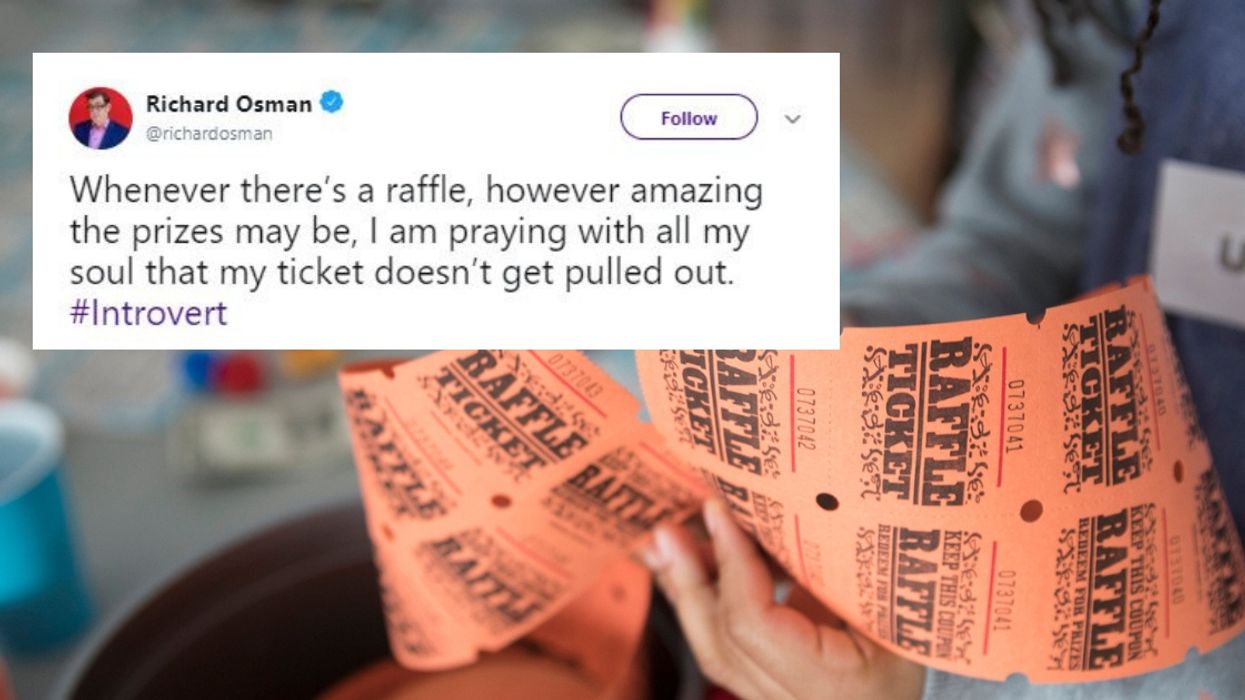 Introverts Are Bonding On Twitter Over Just How Stressful Raffles Can Be