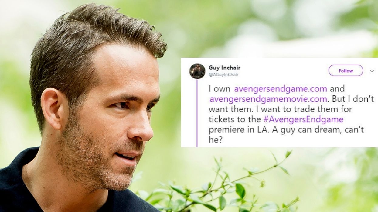 Ryan Reynolds Sent A Badass Gift To The Guy Who Created Those 'Avengers: Endgame' Troll Sites—And We're Jealous 😮