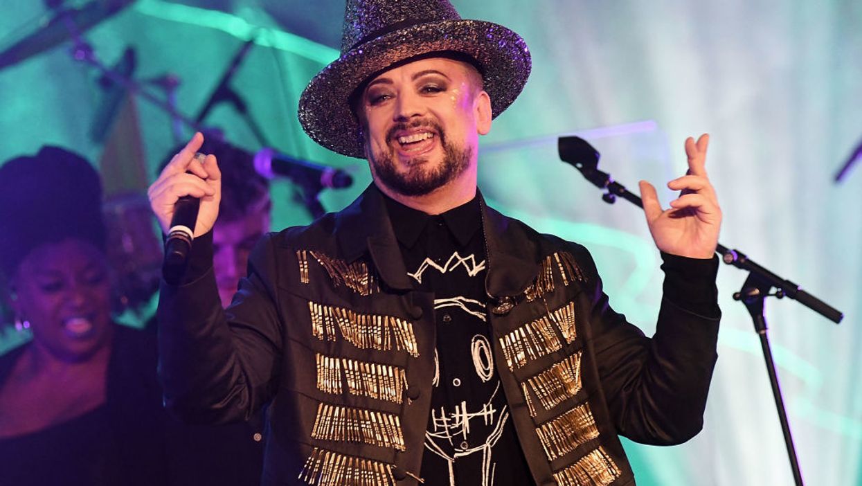 Fans Are Loving Boy George's Makeup-Free Look In The Video For His New Song 'Life'