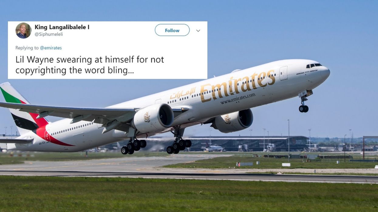 The Internet Is Freaking Out Over A Heavily Bedazzled Emirates Airplane—But It's Not What It Seems