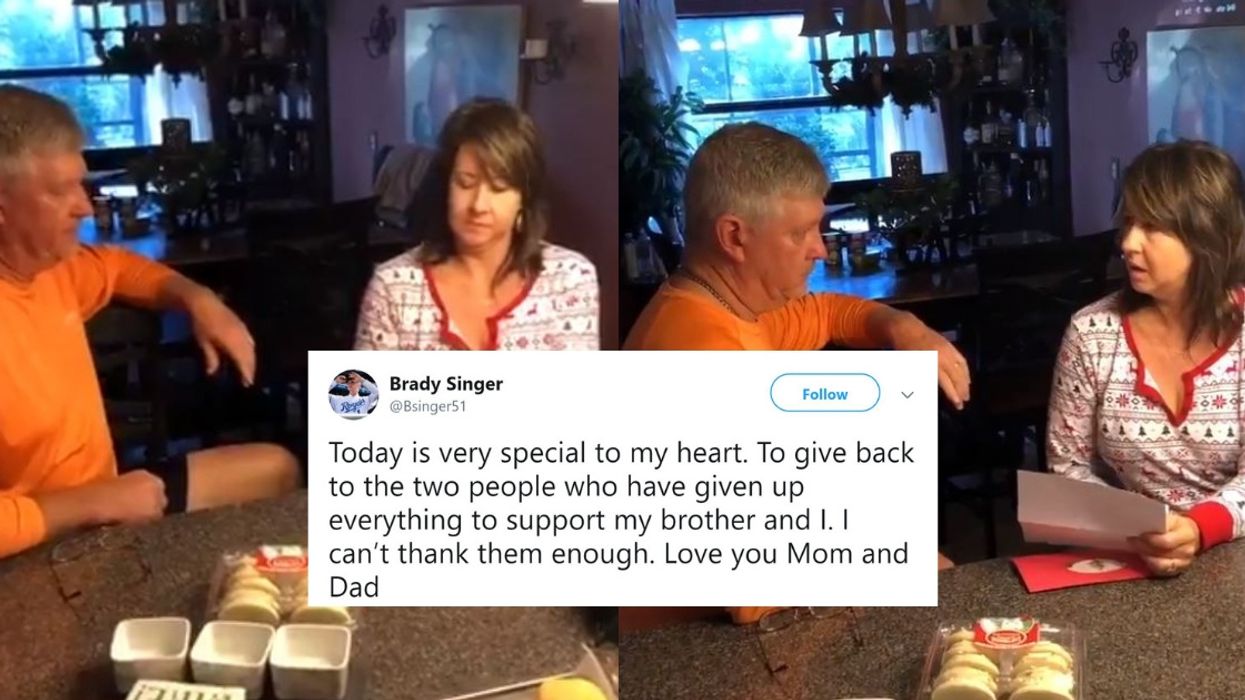 22-Year-Old Baseball Player Gives Parents Incredible Christmas Gift For Supporting His Baseball Dreams đ