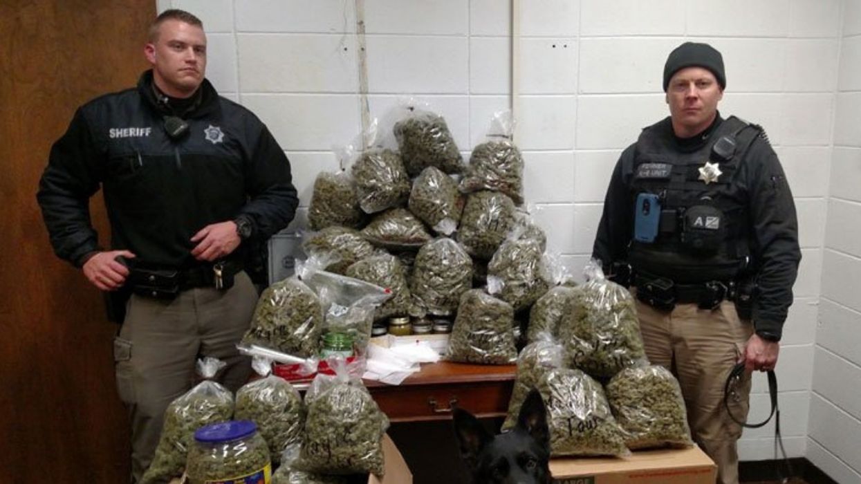 Elderly Couple Gets Caught Transporting $300k Of Weed—Claims It Was For Christmas Presents