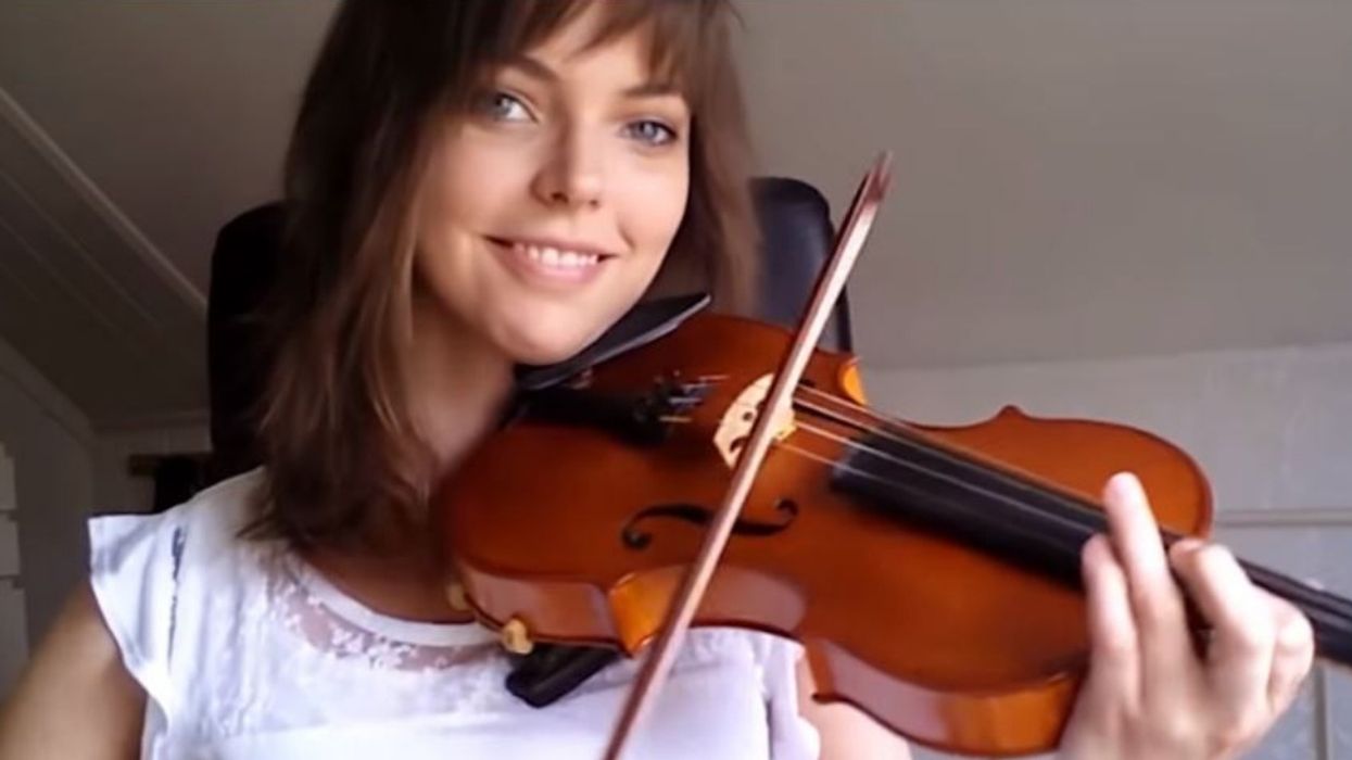 Woman Teaches Herself To Play The Violin In Just Two Years—And Shows Us Her Step-By-Step Progress