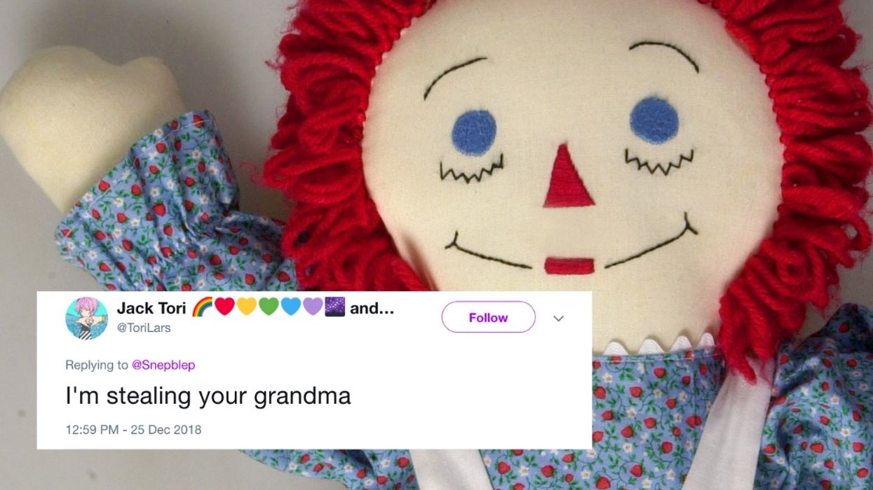 Grandma Gifts Trans Grandson With Raggedy Ann Doll Modified To Be Just Like Him ❤️
