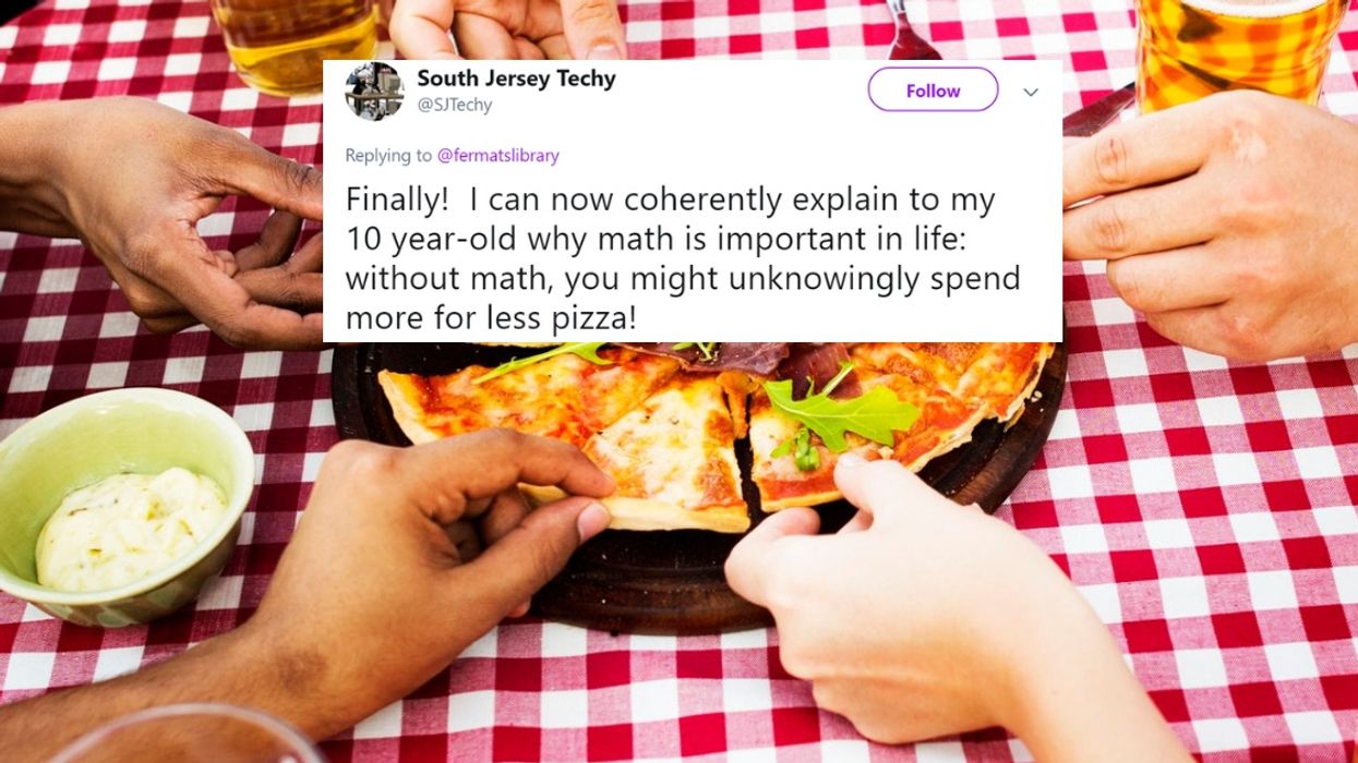 This Mind-Boggling Math About Pizza Is Here To Help You Get More Bang For Your Buck 😮🍕
