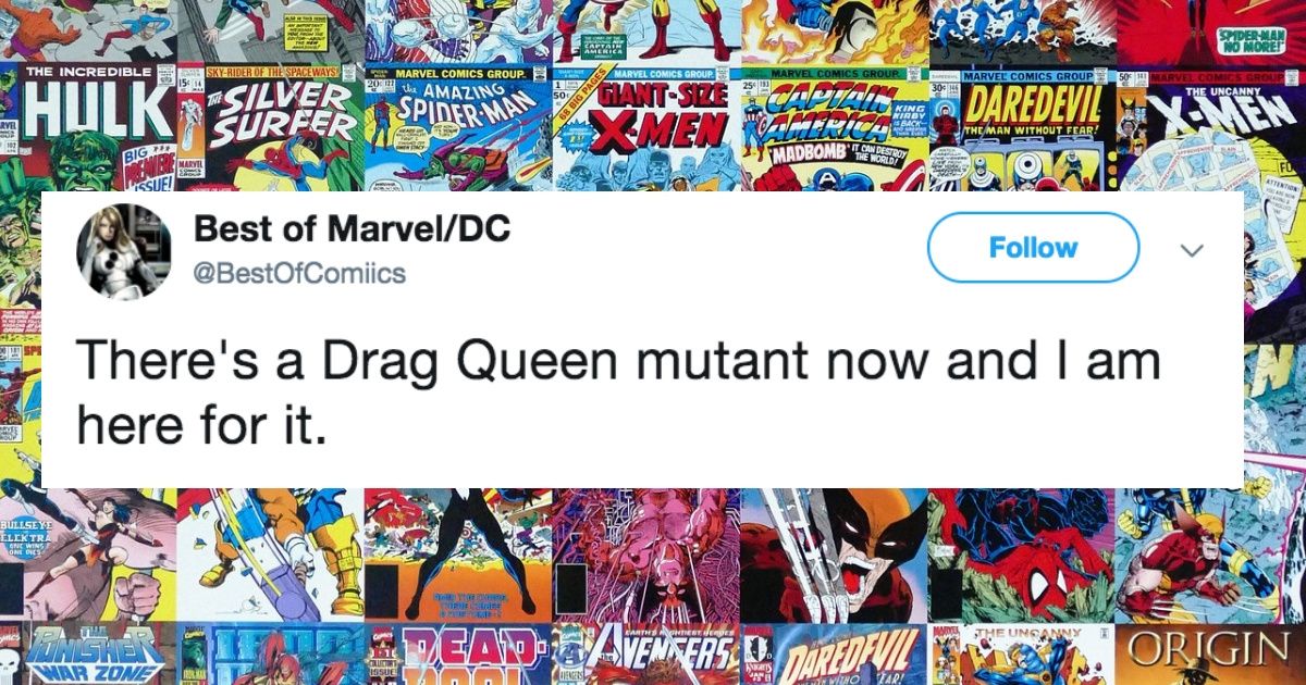 Marvel Just Revealed Their First Ever Drag Queen Superhero—And We Are Living For It 🙌