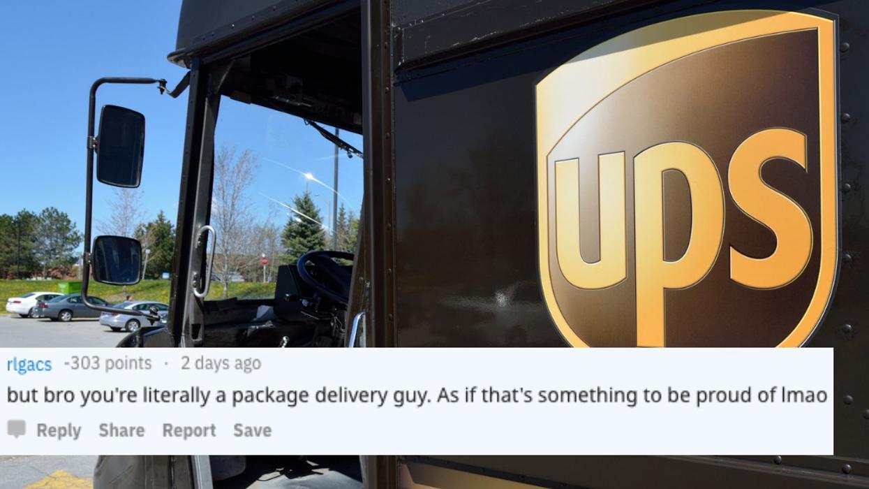 Someone Tried To Demean UPS Drivers And The Internet Roasted The Hell Out Of Them