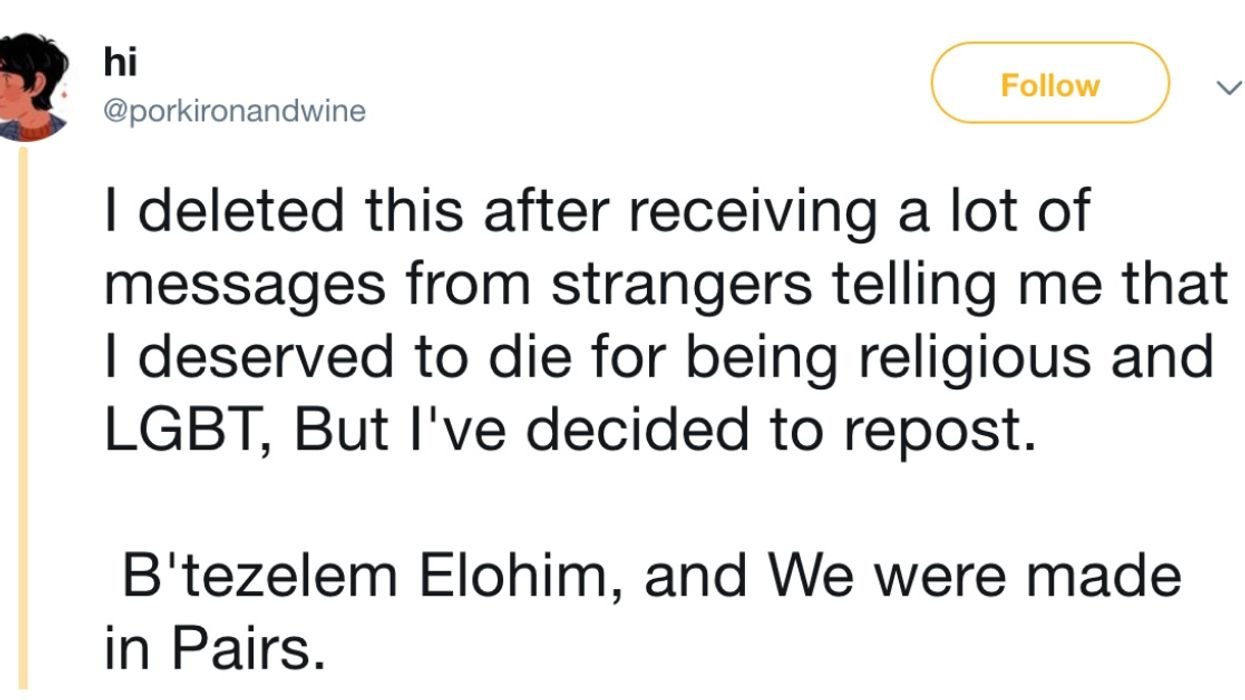 Artist Rises Above The Hate With Inspiring Drawings Of Same-Sex Jewish and Muslim Couples ❤️