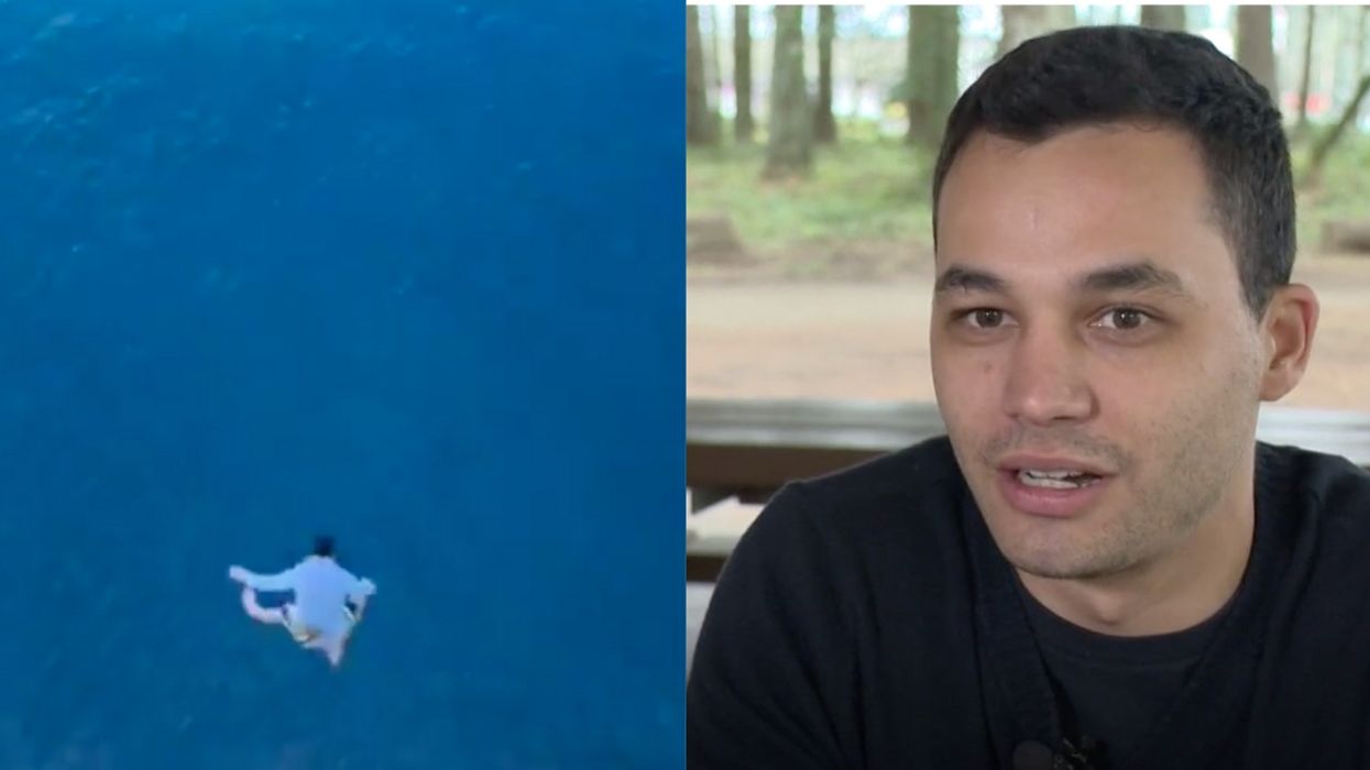 Video Of A Guy Jumping Off Of The 11th Deck Of A Cruise Ship Goes Viral