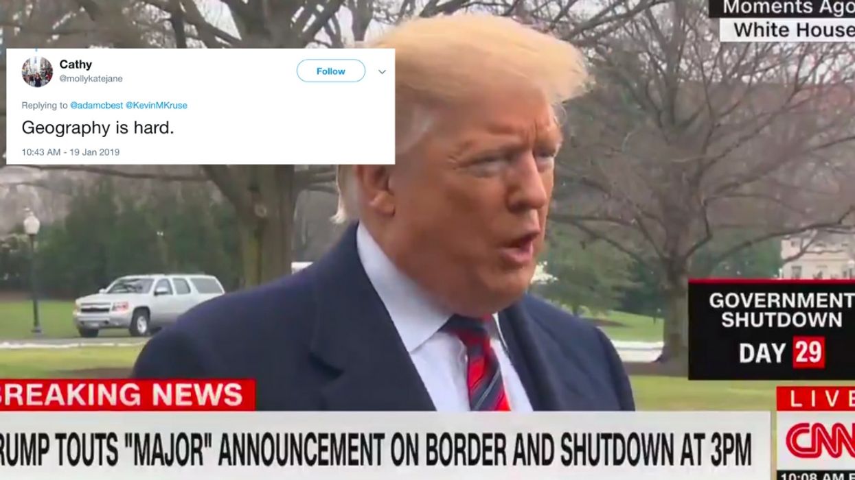 Trump Touts Texas City As The Perfect Example Of An Effective Border Wall—Except There Is One Glaring Problem 😑