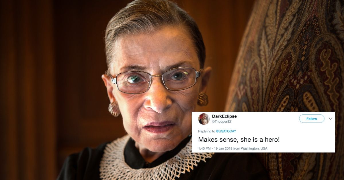 Ruth Bader Ginsburg May Have The Most Unlikely Cameo In An Upcoming Movie This Century 😮