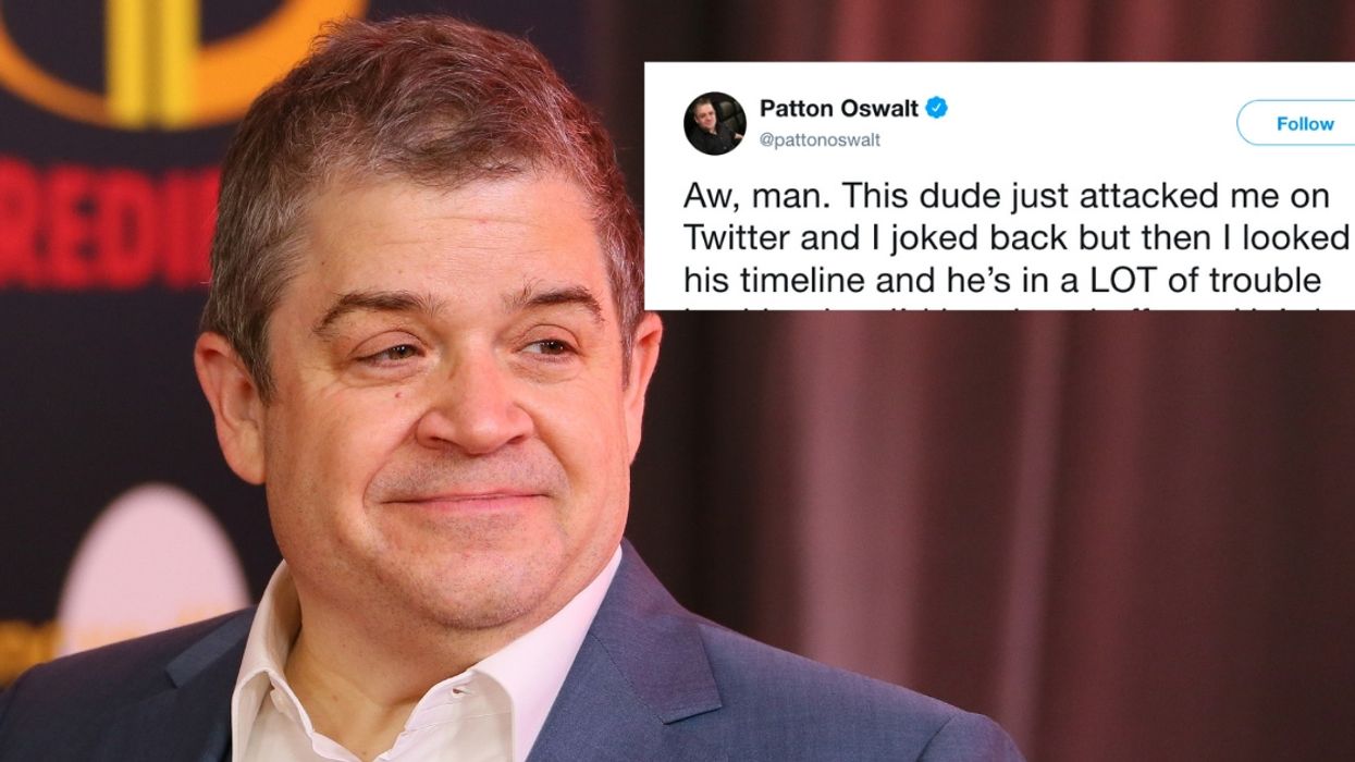 Patton Oswalt's Kind And Generous Response To A Twitter Troll May Have Just Saved The Troll's Life