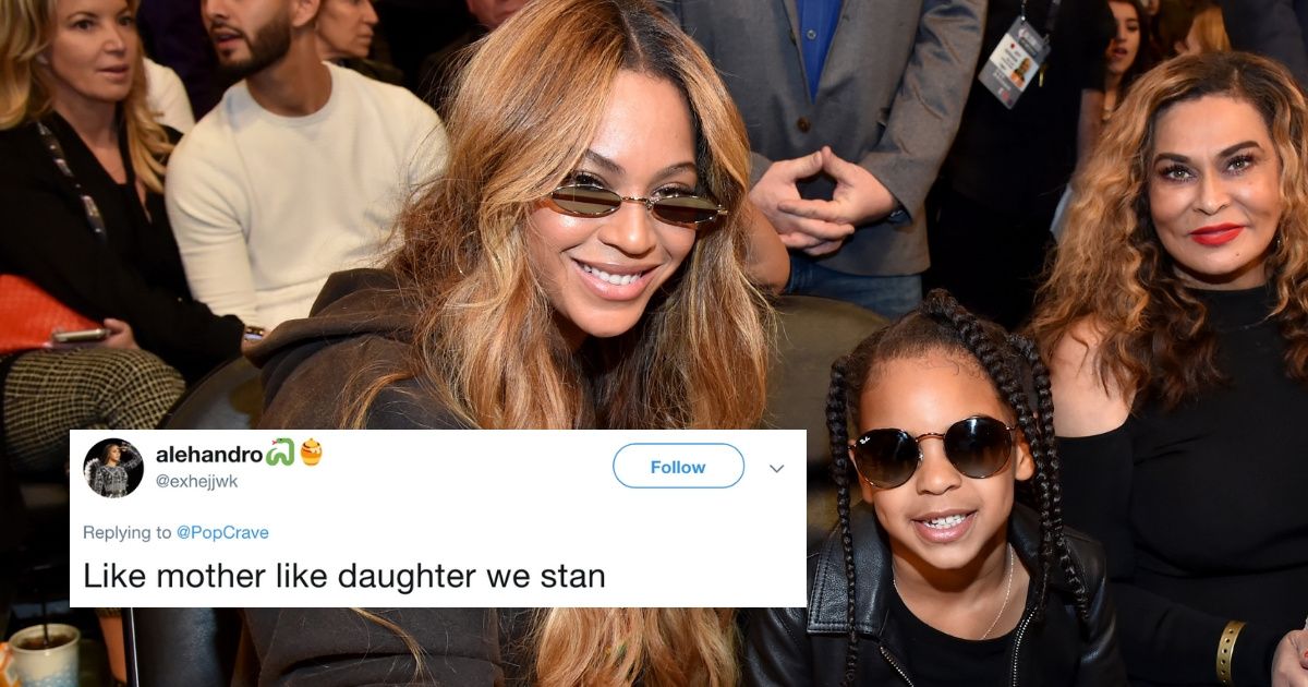 Beyoncé Just Shared Side-by-Side Photos of Her and Blue Ivy at Seven-Years-Old and We're Dead From the Cuteness