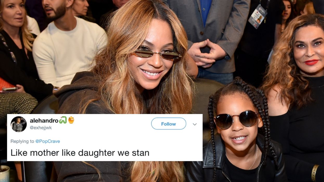 Beyoncé Just Shared Side-by-Side Photos of Her and Blue Ivy at Seven-Years-Old and We're Dead From the Cuteness