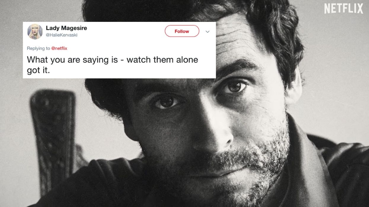 Netflix Warned Viewers Not to Watch Its New Ted Bundy Documentary Alone, So of Course That's Exactly What People Are Doing