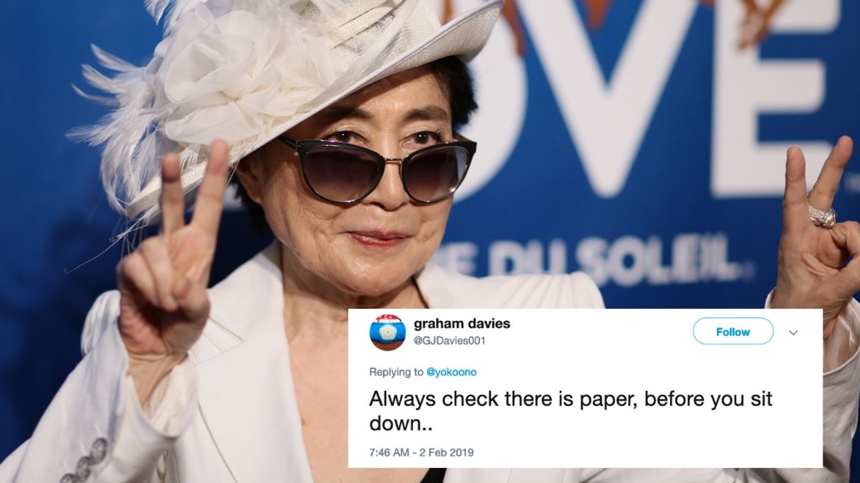 Yoko Ono Just Asked Twitter For 'Advice That Will Make Our Lives Heal And Shine'—And Boy Did Her Followers Come Through