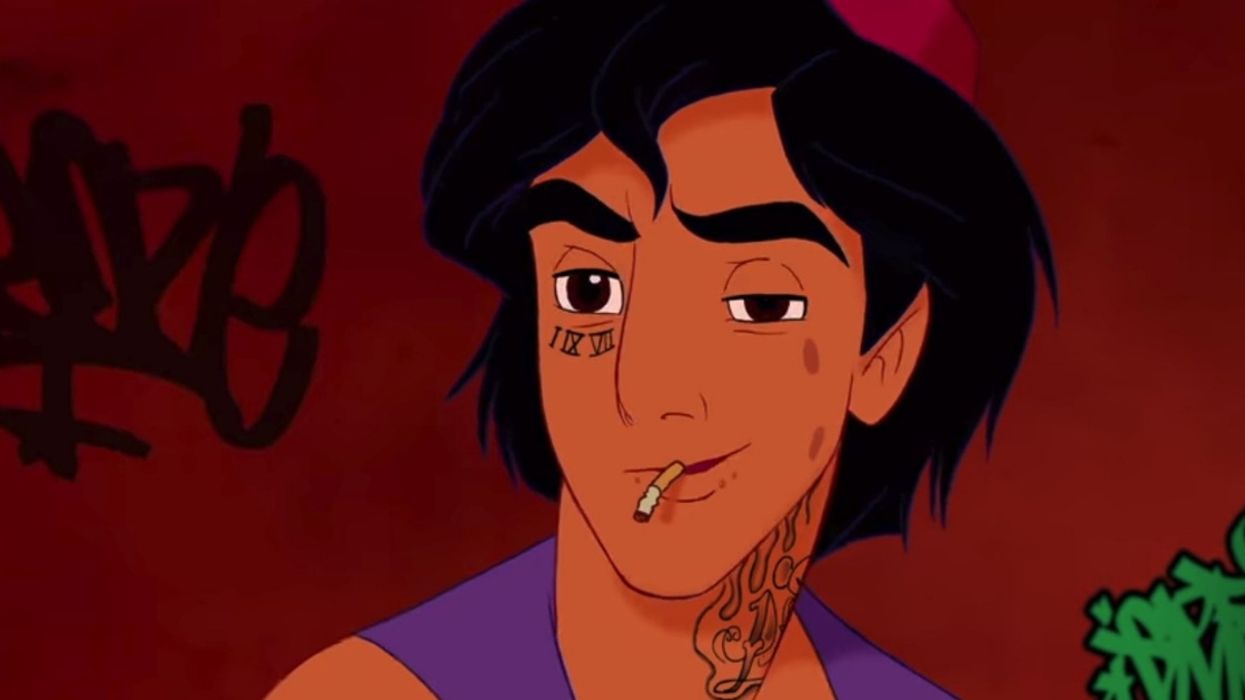 Someone Turned 'Aladdin' Into A Crass, Beer-Chugging 'Street Rat' In A New Animated Parody Trailer