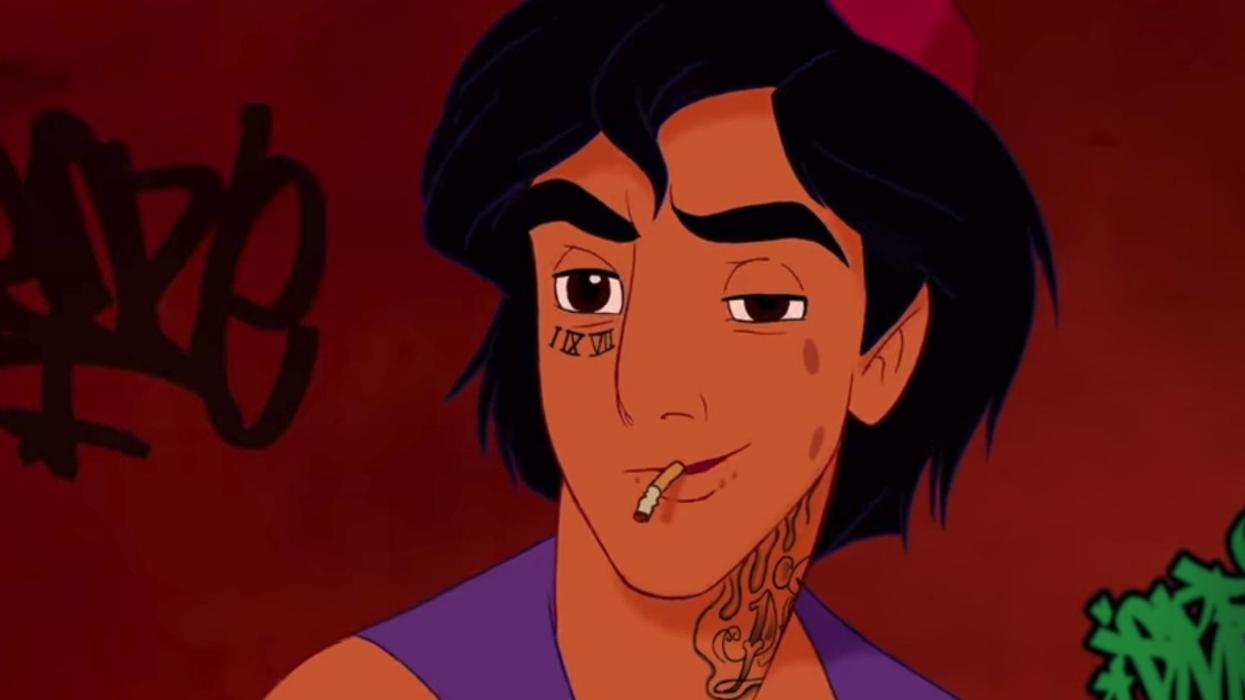 Someone Turned 'Aladdin' Into A Crass, Beer-Chugging 'Street Rat' In A New Animated Parody Trailer