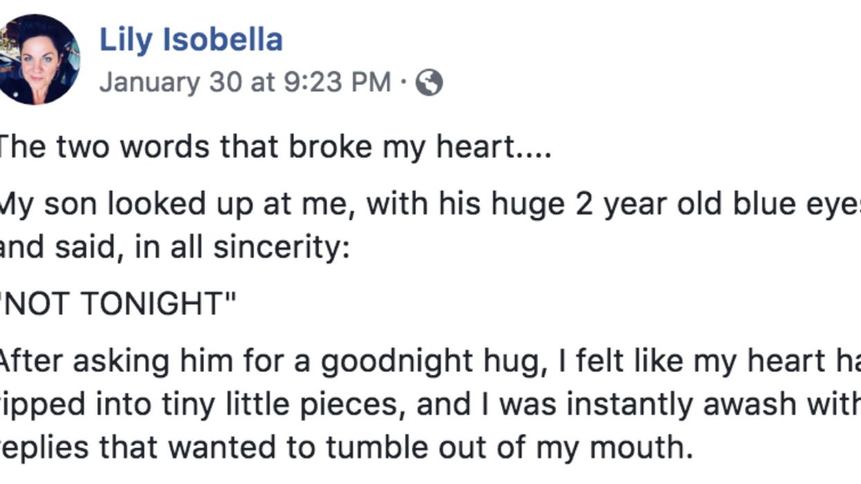 Emotional Mom Shares A Truly Powerful Lesson That She Learned From Her 2-Year-Old Son