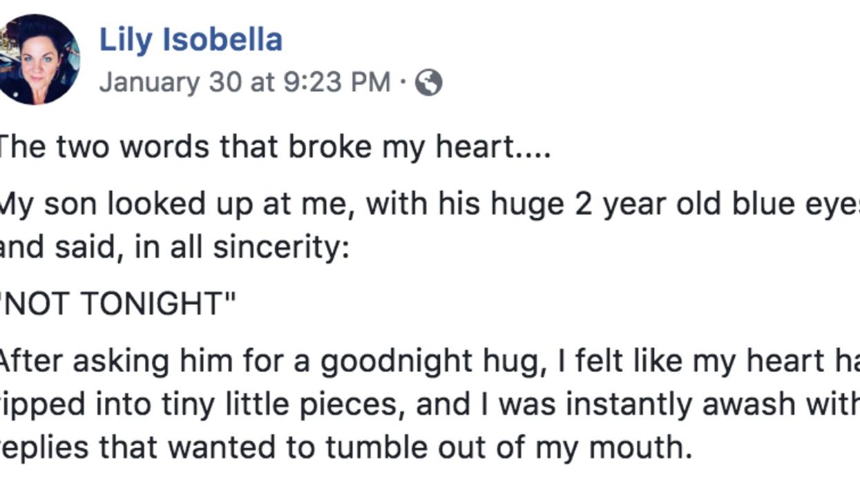 Emotional Mom Shares A Truly Powerful Lesson That She Learned From Her 2-Year-Old Son