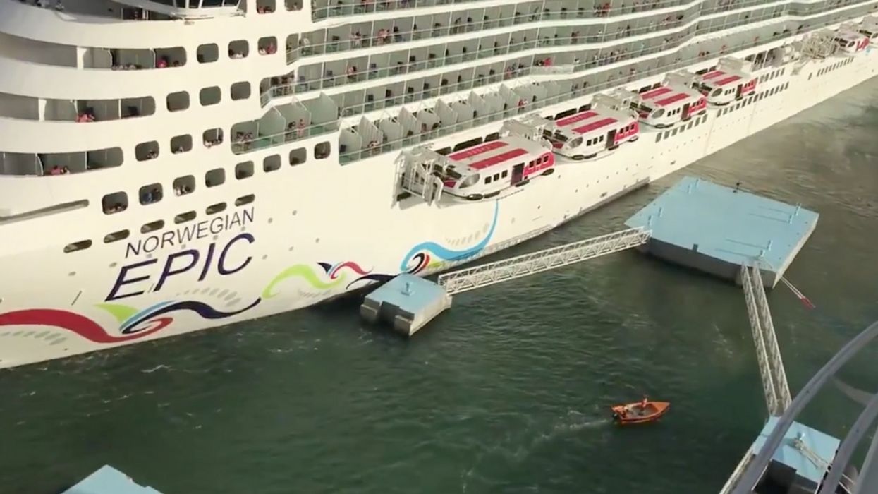 The Video Footage Of A Norwegian Cruise Ship Crashing Into A Dock At Puerto Rico Is Just As Nuts As It Sounds