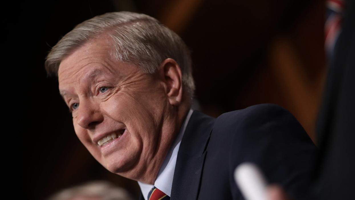 Sen. Lindsey Graham Is Getting Slammed For Saying A 'Secure Border' Is Better For Kentucky Kids Than A School