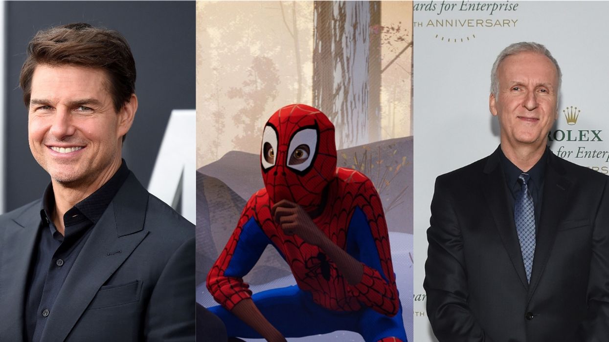 Tom Cruise And James Cameron Were Almost Included In A Bizarre 'Spider-Man: Into The Spider-Verse' Alternate Universe Sequence