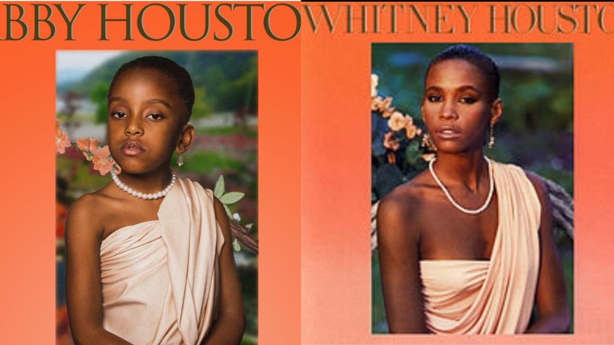 We're Loving This Little Girl's Perfect Remakes Of Iconic Album Covers For Black History Month