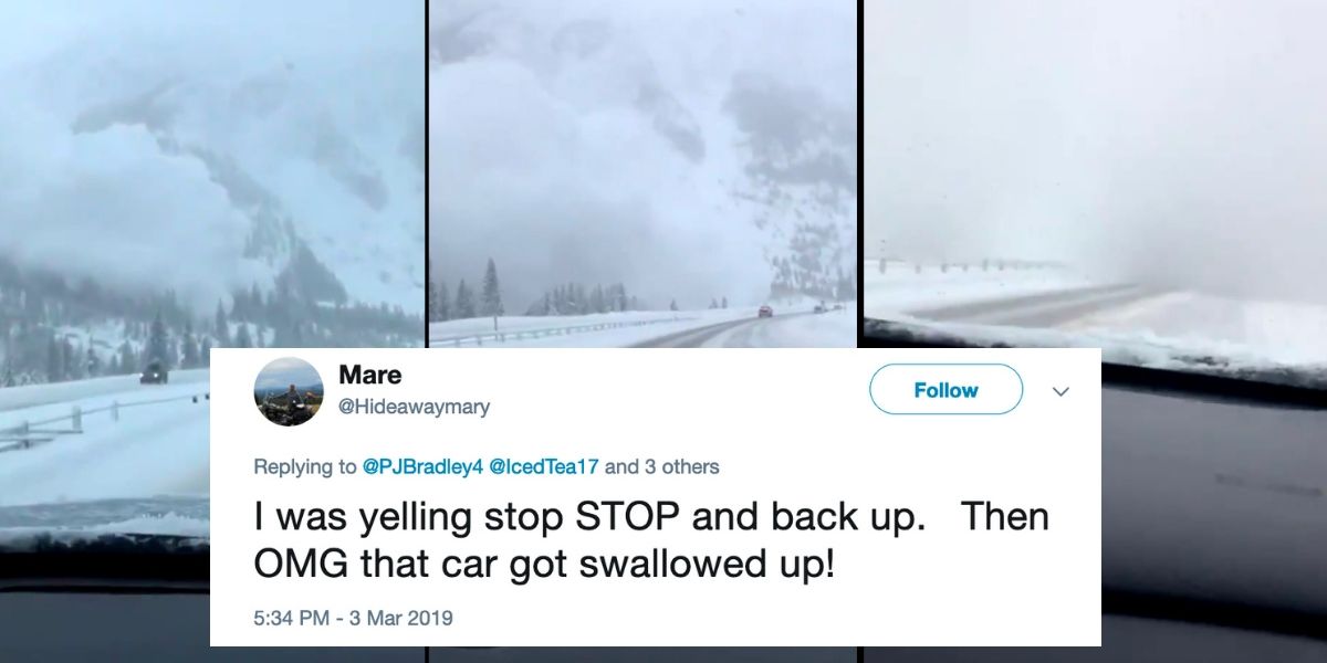Swept Up In Wild Videos Show Just How Close Some Drivers Got To Being Swept Up In A ...