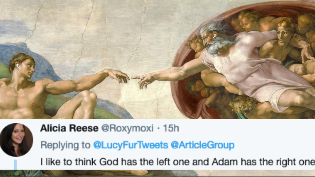 It Turns Out Photoshopping AirPods Into Classic Works Of Art Looks Surprisingly Natural