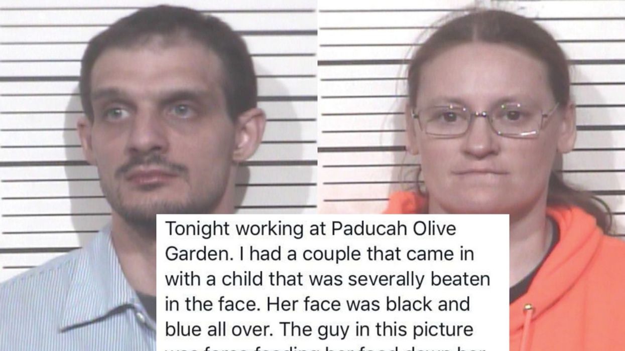 This Olive Garden Waitress' Facebook Post Led To The Arrest Of Two Alleged Child Abusers