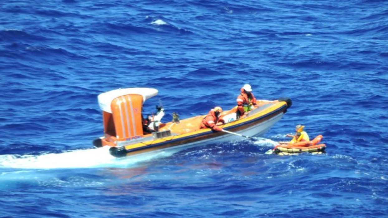 Watch This Cruise Ship Crew Rescue Two Plane Crash Victims In This Stunning Viral Video