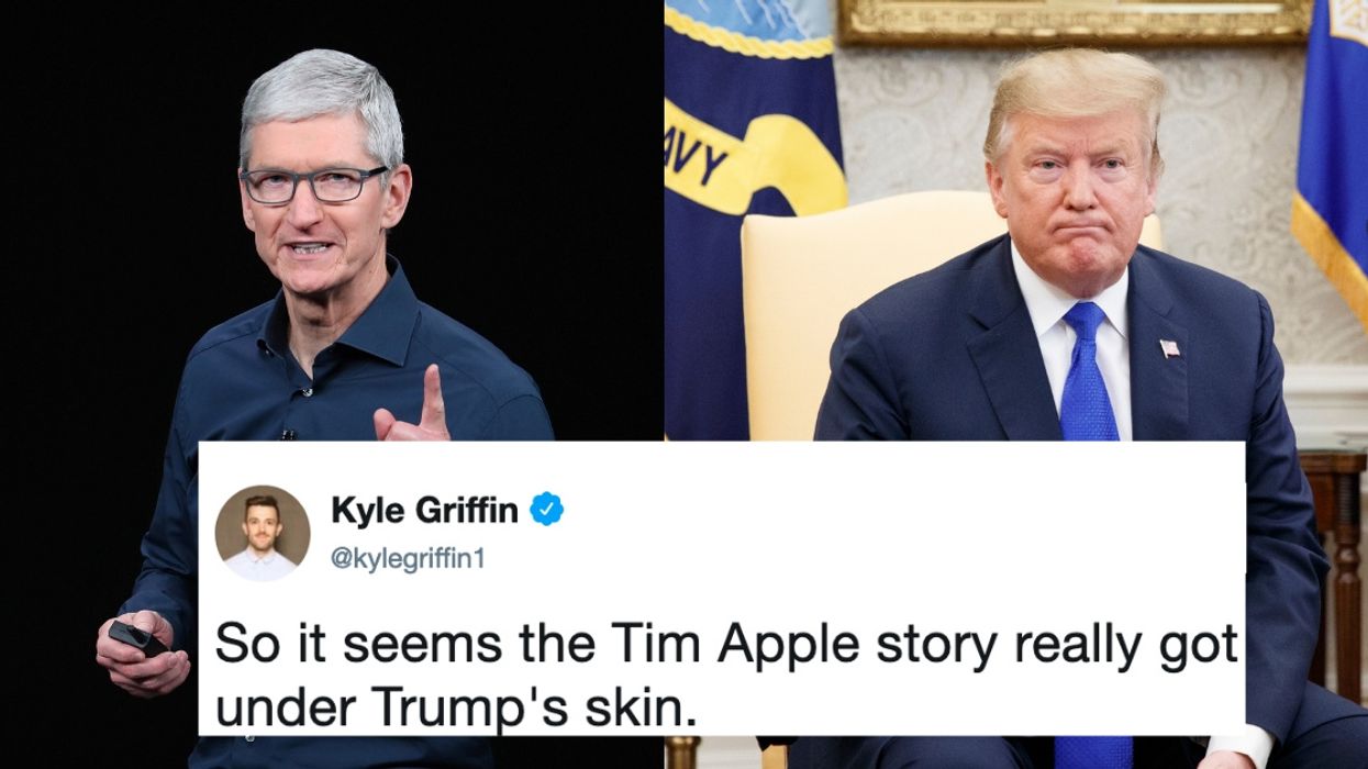 This Comparison Of Trump's Excuse For His 'Tim Apple' Gaffe To A Character From 'The Office' Is Too Perfect