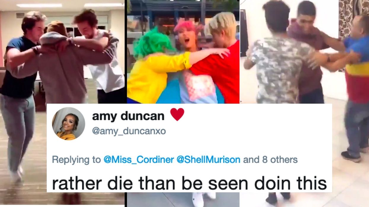 The 'Triangle Dance' Challenge Is A Fun New Way To Injure Yourself And Your Friends