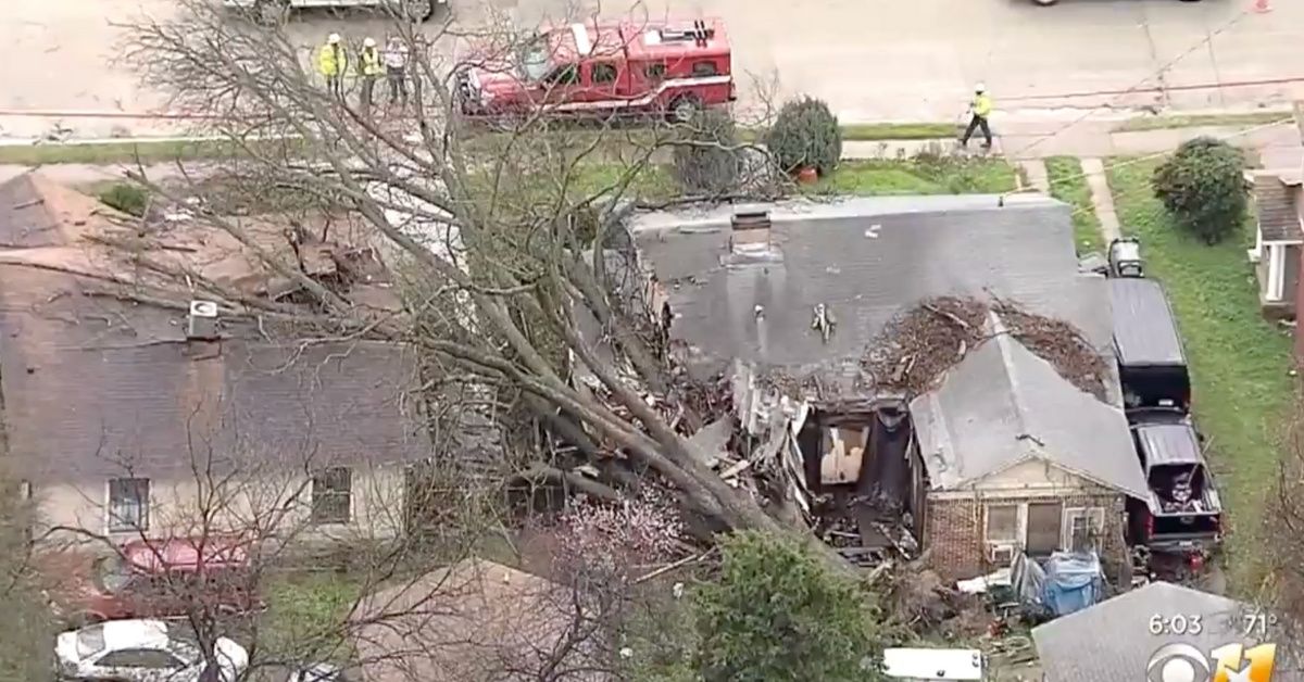Photos And Video Show Severe Damage Done During High Winds In Texas, Including Flipping Over A Truck