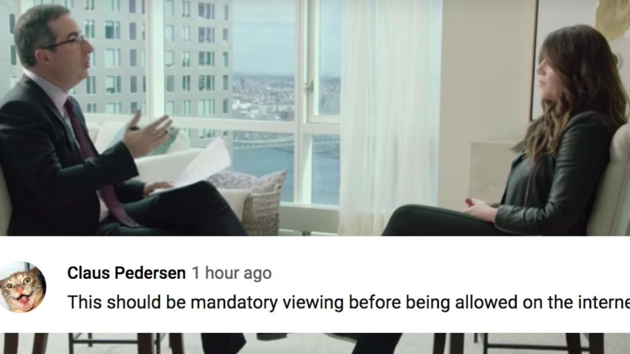 John Oliver And Monica Lewinsky's Conversation About Public Shaming Is Really Resonating With People