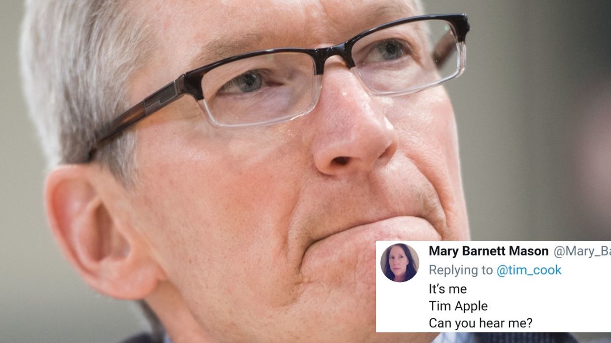Tim Cook Tweeted A Photo Of Himself That Unintentionally Set Him Up For A Slew Of Memes